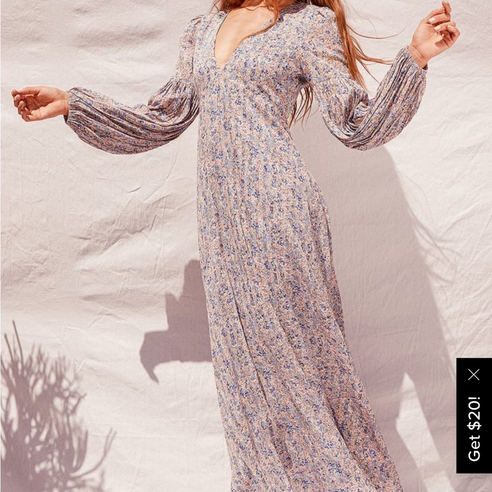 Lulus floral maxi